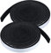 Carkio BBQ Gasket High Heat Temp Seal, Smoker Gasket 19.6 FT Long BBQ Smoker Self Stick Seal Tape, 3/4 x 1/8 BBQ Gasket Smoker for Smokers and BBQ Lid,Outdoor Products