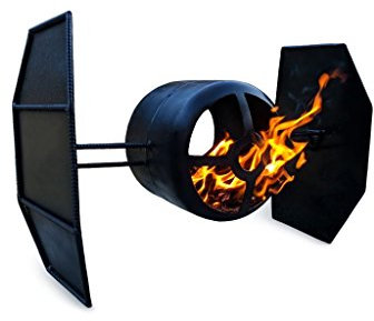 Feuerstelle Pläne DIY Star Fighter Outdoor Garten Hinterhof Terrasse Heizung Dekor