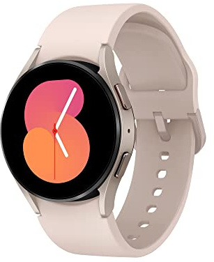 Samsung Galaxy Watch5 Montre connectée Ronde Bluetooth Wear OS, Montre de Fitness, Tracker d'activité 40 mm, Rose doré (Reconditionné)