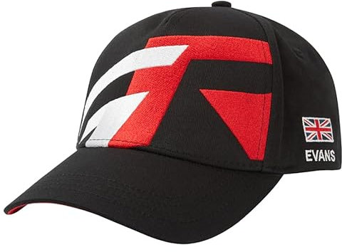 Toyota Gazoo Racing WRT Team Elfyn Evans Drivers Baseball Cap - World Rally Championship WRC - Official Merchandise - Black/Red/White