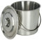 Donened Olla para inducción, olla con asa y tapa, de acero inoxidable, para cocina, industria, catering, etc. (12 L)