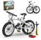 QLT QIAOLETONG City Fahrrad Klemmbausteine Bausteine,City Fahrrad Spielzeug für Erwachsene und Jungen und Mädchen im Alter von 6–12 Jahren 246PCS