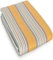 Corredocasa Tenda da Sole a Righe Strette con Anelli per Esterno da Balcone in Tessuto Resistente che Protegge dai Raggi Solari (Giallo, 280L x 300A cm (1 Pannello))