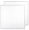 LUXULA 2x LED Panel 62x62cm Rasterleuchte - 36W 3600lm - 4000K Neutralweiß - flimmerfrei - mit Netzteil 230V - LED Deckenleuchte für Rasterdecke - Einlegeleuchte Büroleuchte Gewerbe