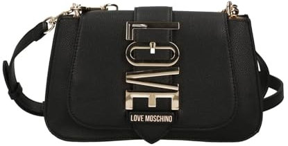 Love Moschino Damen Poljc4224pp0mkc0000u Schultertasche, Schwarz