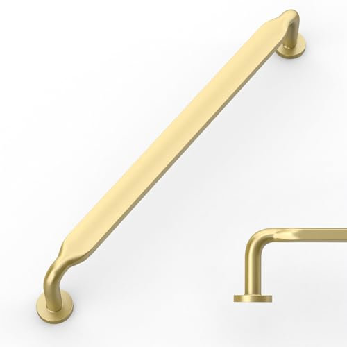 Amerdeco 10 Stück Möbelgriffe Antik Messing,160mm Lochabstand, Zinklegierung Schubladengriffe & Schrankgriffe für Küchenschränke & Kleiderschränke UK0071