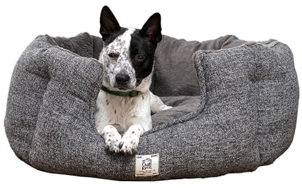 Beeztees Nano Hundebett Chill Kuzzi, Hundebett, Grau, 91 x 91 x 38 cm