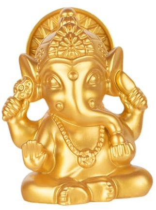 Baoblaze Lord -Statue, Hindu-Statue, Dekoration, Kunstharz, Buddha-Skulptur, Heimdekoration für Garten, Büro, Restaurant, Rasen, Schreibtisch, Golden, XL