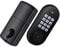 SHINEOFI 1 Set serratura della porta tastiera senza chiave esterno per porta d'ingresso serrature con tastiere AbS Black