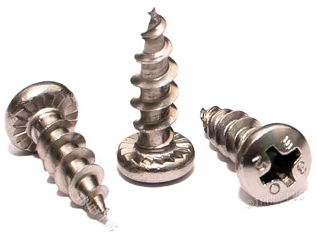 Window Repair Screw uPVC Friction Hinge Fixing - 4.8 x 16mm (25 Pack)