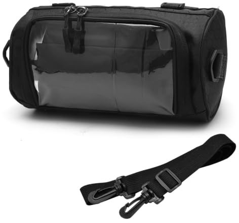 TLDBATICE Fahrradtasche Lenker, Tasche Fahrrad Lenkertasche Fahrrad mit Touchscreen und Abnehmbarem Gurt, 3L Fahrradlenkertasche für E-Bike, Fahrradtasche Handy für Alle Fahrrädern