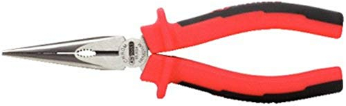 KS TOOLS 115.1024 Pince à bec demi-ronds KS, à poignées bi-composants L.210 mm