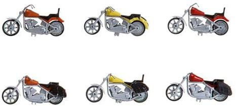 180603 - Faller H0 - 6 Motorräder