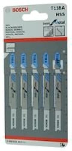 JIGSAW BLADE, T SHANK METAL BASIC 2.608.631.013 By BOSCH & Best Price Square