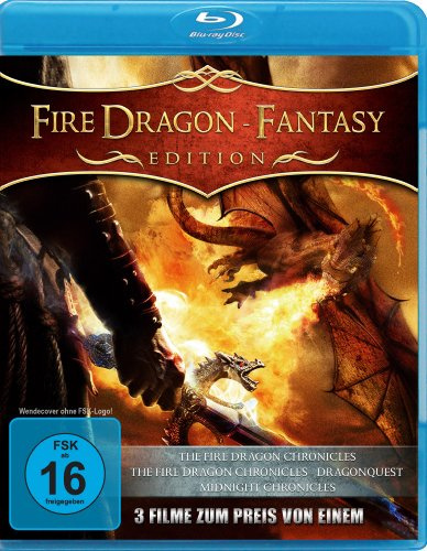 Fire Dragon - Fantasy Edition (The Fire Dragon Chronicles / The Fire Dragon Chronicles - Dragon Quest / Midnight Chronicles) [Blu-ray]