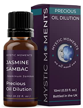 Mystic Moments Jasmin Sambac Absolut Öl-verdünnung - 10 Ml - 3% Jojoba Mischung