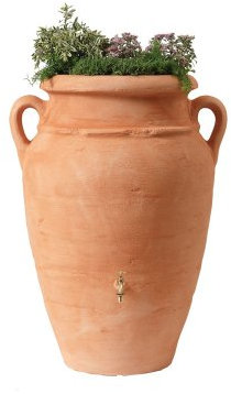 Cuve Récupérateur À Eau Amphore Murale Terracotta 260l - 995135