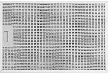 SILVERLINE Edelstahl-Metallfettfilte für Beta/Slim Deluxe/Vela Isola Inselhaube Dunstabzugshaube Filter YT142.2120.38