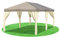Stabilezelte Pavillon 3x6 Meter Sahara Polyester BRAUN