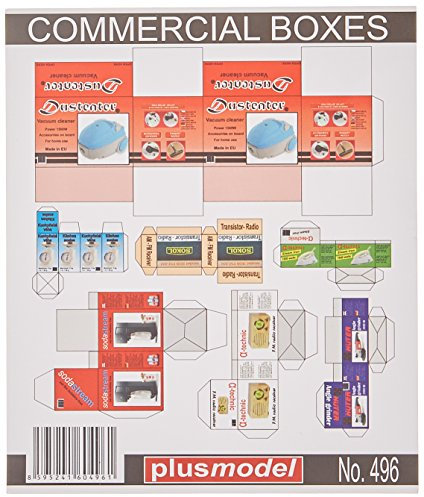 Plus Model 496 - Modellbau Zubehör Commercial Boxes