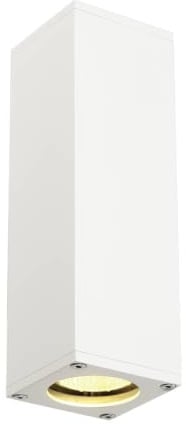 Theo Up & Down, GU10, Outdoor Wandleuchte, weiß, max. 2x50W, IP44