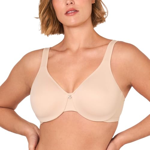 DELIMIRA Women's Minimiser Plus Size Underwire Bras | Smooth, Full Coverage, Seamless, Tshirt Bra