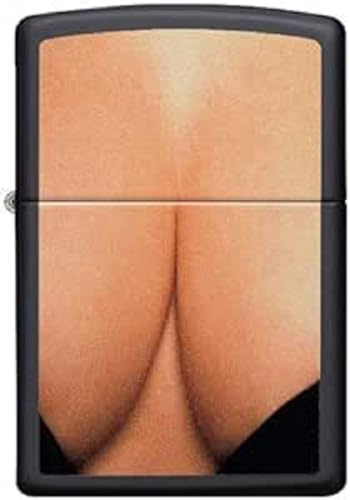 ZIPPO - Sexy Close Up Design - Black Matte, Color Image - Sturmfeuerzeug, befüllbar, in hochwertiger Geschenkbox