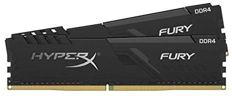 HyperX FURY Black HX432C16FB3K2/32 Memoria 32GB Kit (2x16GB), 3200MHz DDR4 CL16 DIMM