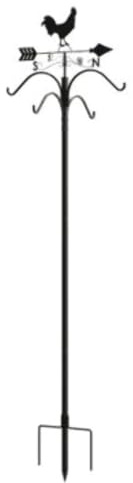 Panacea Weathervane Shepherd Hook Garden Ornament 84692