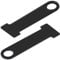 XYDZ Helmet Lock Extension for Motorcycle, 2pcs Motorcycle Open/Full Face Helmet Lock Quick Release Buckle Fastener - Black