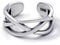 Aukmla Vintage Daumenring Silber Keltischer Knoten Verstellbar Offener Ring für Frauen Mädchen, 1 Count (Pack of 1), Silber