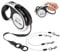 EXPAWLORER Chew Proof Retractable Dog Lead - Reflective Double Extendable Dog Lead for 2 Dogs No Tangle with 2 Steel Wire Ropes, 5M/16FT Heavy Duty Dual Pet Leash for Small Medium Large Breeds