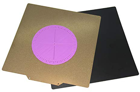 Befenybay Flexibles, abnehmbares einseitiges Spritzen PEI-Blechbett Magnetisch beheiztes Bett Baufläche 250 x 250 mm für Creality CR-10 3D-Drucker (250 x 250 mm)