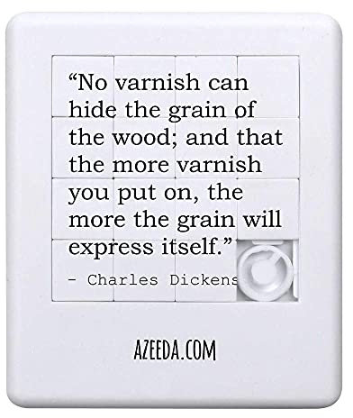 Quote By Charles Dickens Sliding Puzzle (PZ00000325)