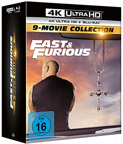 Fast & Furious - 9-Movie Collection (9 4K Ultra-HD) (+ 9 Blu-rays 2D)