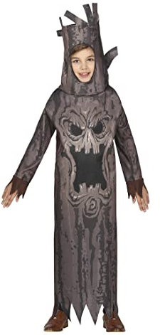 FIESTAS GUIRCA Disfraz de Árbol de Terror para Niños de 5-6 Años