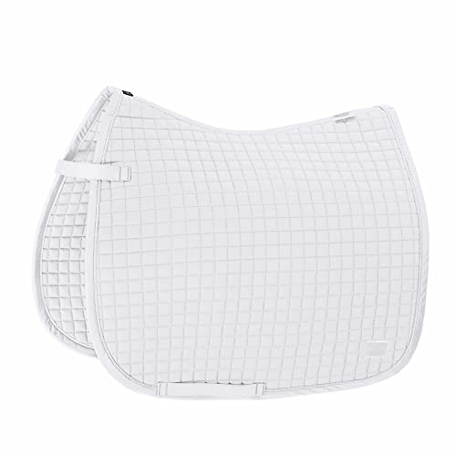 Eskadron Platinum Schabracke Cotton in White, Größe:Pony Dressur (PD)