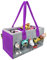 Speziell für die Toniebox entwickelte Tragetasche, tote bag, Zum Transport und Schutz von Tonie Starter Set und Zubehör, fasst 20-30 Tonie-Digitalpuppen(Violett)