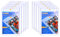 Magnetic Card Holder 35pt, 10 pcs Sammelkarten Hüllen mit Magnet Hartplastik Klar und Hoher UV Schutz Magnetische Toploader für Magic Spielkarten Sportkarten