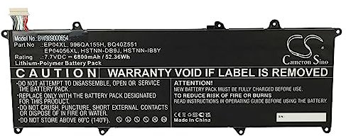 vhbw batteria compatibile con HP Elite Dragonfly 8MK79EA, G1, G2, Max notebook (6800mAh, 7,7V, Li-Poly)