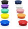 PYJLBX Fridge Magnets, Whiteboard Magnets, Colourful Round Fridge Magnets for Adult (10 Pack 10 Colors)