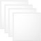 WSU Lights 4x LED Panel, Deckenleuchte, 62x62cm, 4400lm, 4000K, 40W, inkl. Trafo, Rasterleuchten, Einlegeleuchte, Büroleuchten (4000K, 4 Stück)