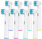 8 Stück Ersatzbürstenköpfe für Oral B, Aufsteckbürsten Erwachsener, Ersatzbürsten Zahnbürstenköpfe Kompatibel mit Elektrische Zahnbürste für Oral B, Schallzahnbürste für Schonende Zahnreinigung