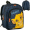 Kinder Rucksack - König der Löwen - Simba - Tasche - wasserfest & beschichtet - Kinderrucksack - 2 Fächer - groß Kind - Jungen Mädchen - Kindergartentasche - ..