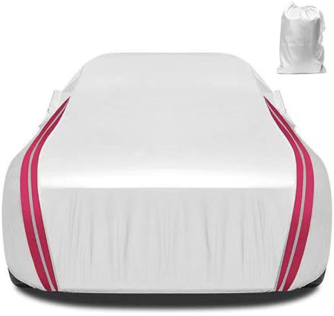 Autoabdeckung Wasserdicht für Jeep Compass, Atmungsaktiv Vollgarage Autoplane Für Regen Sonne Staub Schutz Auto Abdeckplane Abdeckung