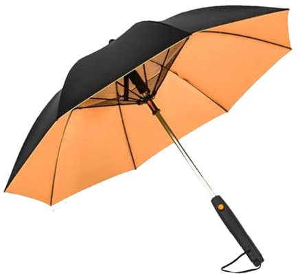 Shurzzesj Umbrella With Fan And Mist Spray, Cooling Sun Shield Umbrella, Portable Sun Umbrella With Fan and Mister for Summer Travel, Beach, Golf, Sports