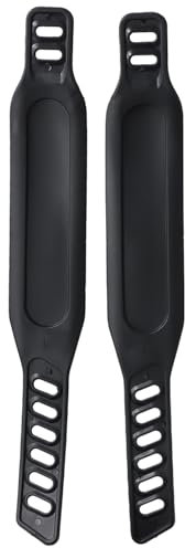 2 Stück Pedalriemen, Heimtrainer Pedal Straps, Verstellbar Länge Universal, Fahrrad Pedalriemen Fahrradpedal Gurt, Fester Riemen für Fahrradräder für Spinning Bikes Heimtrainer Fahrrad Oder Gym