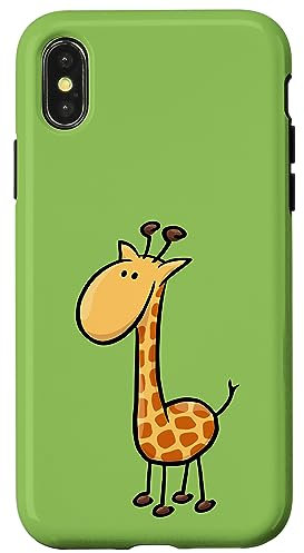 iPhone X/XS Cool Cartoon Animal Cute Giraffe Case