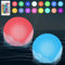 Badespielzeug Baby, 2 Stück LED Ball Badewannen Spielzeug Kinder mit Fernbedienung, 16 Farbe Einstellbar Wasserspielzeug Kinder, Pool Spielzeug Badewannen Spielzeug für Kinder Jungen und Mädchen