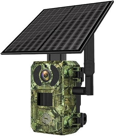 RKYRRKI Caméra de Surveillance de la Faune Caméra de Chasse Caméra de Surveillance de Suivi de la Faune Vision Nocturne Infrarouge (caméra Uniquement)